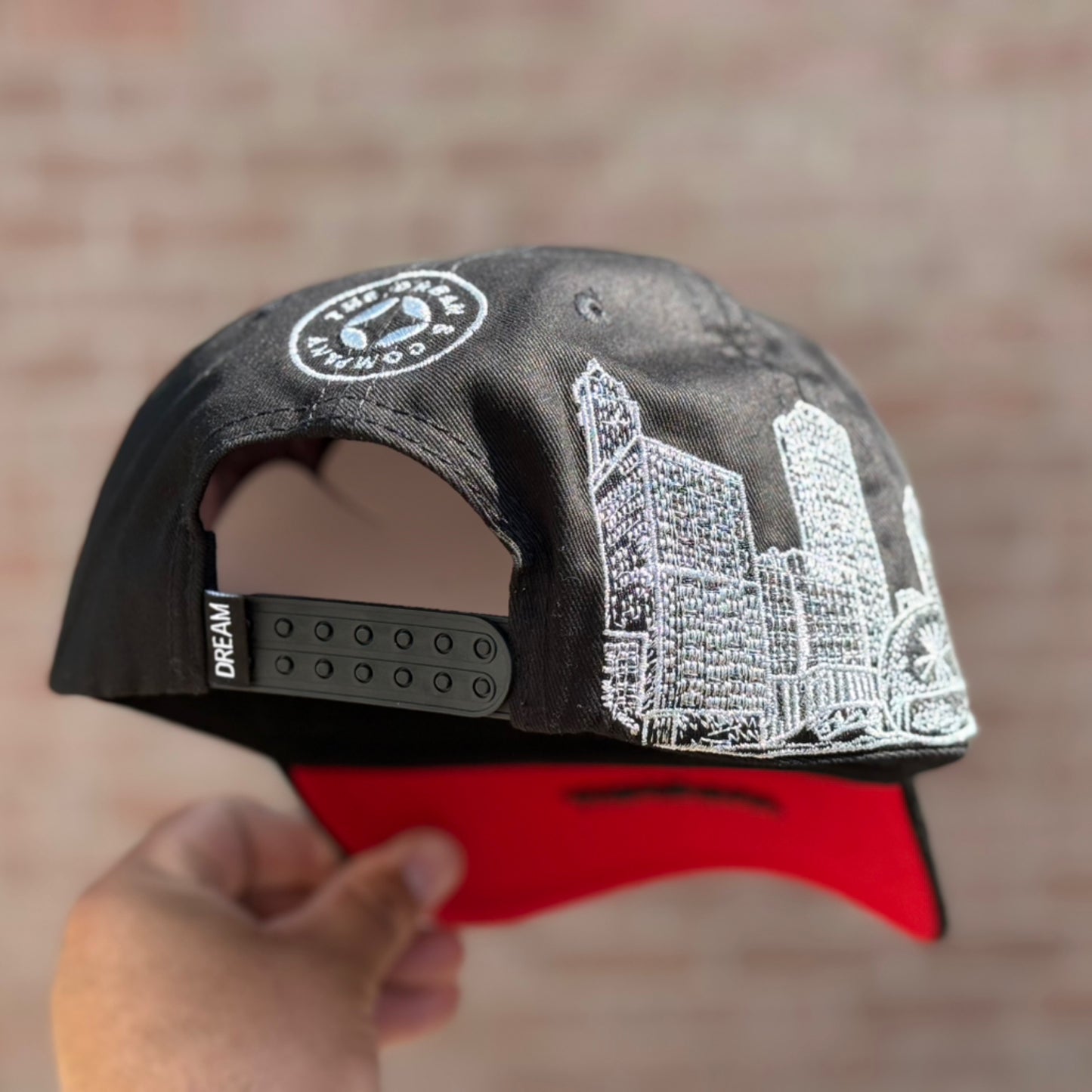Black Chicago Red Brim