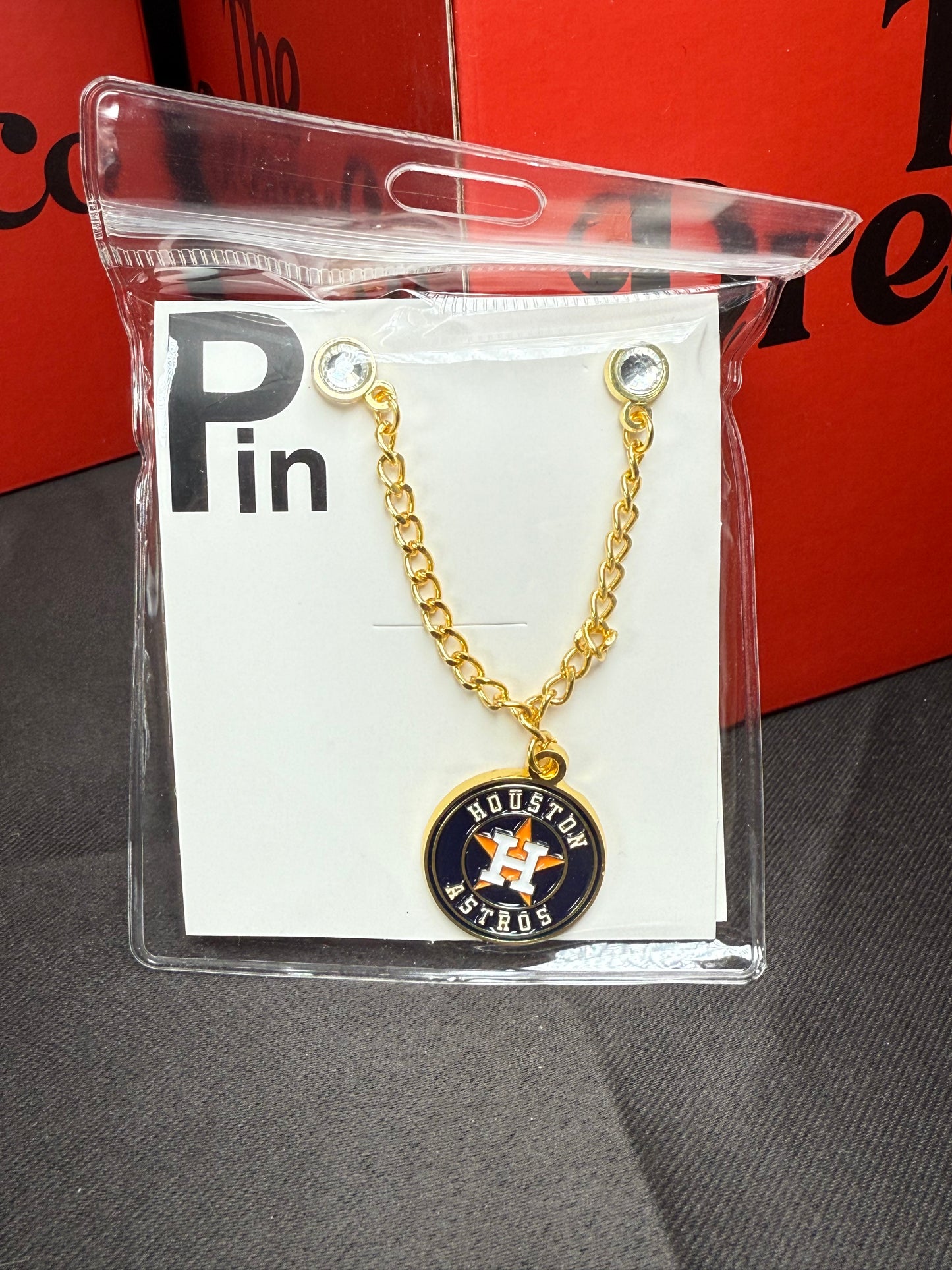 Astros Hat Pin