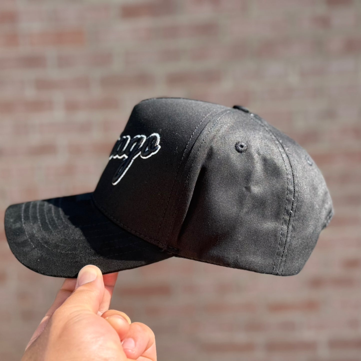 Black Chicago Red Brim