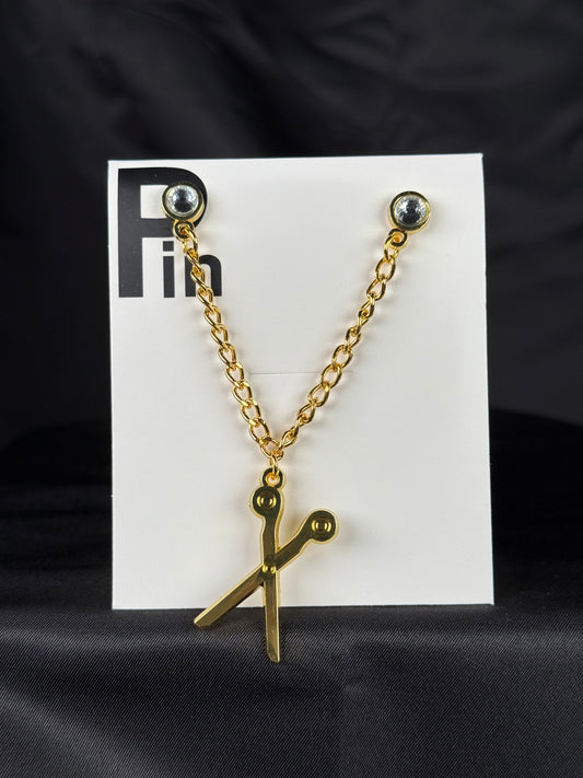 Scissors Hat Pin