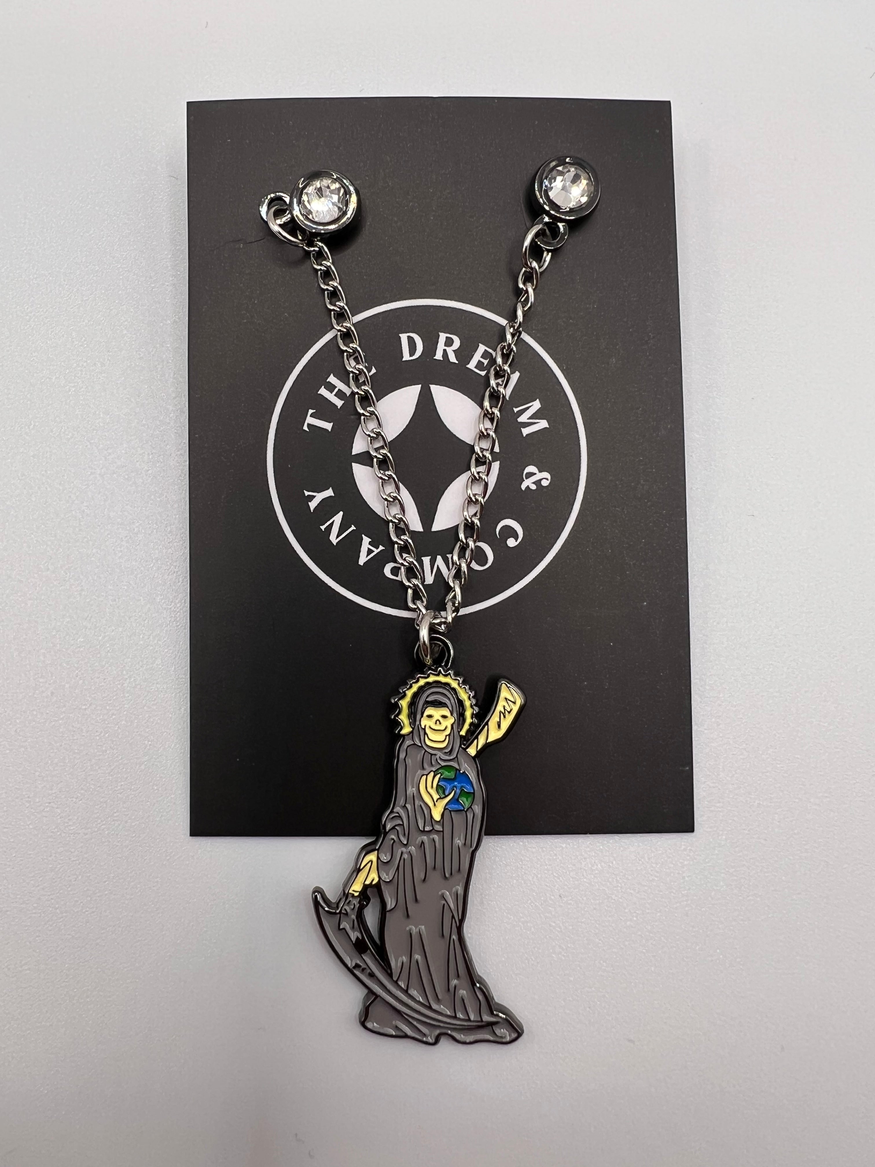 Santa Muerte Hat Pin