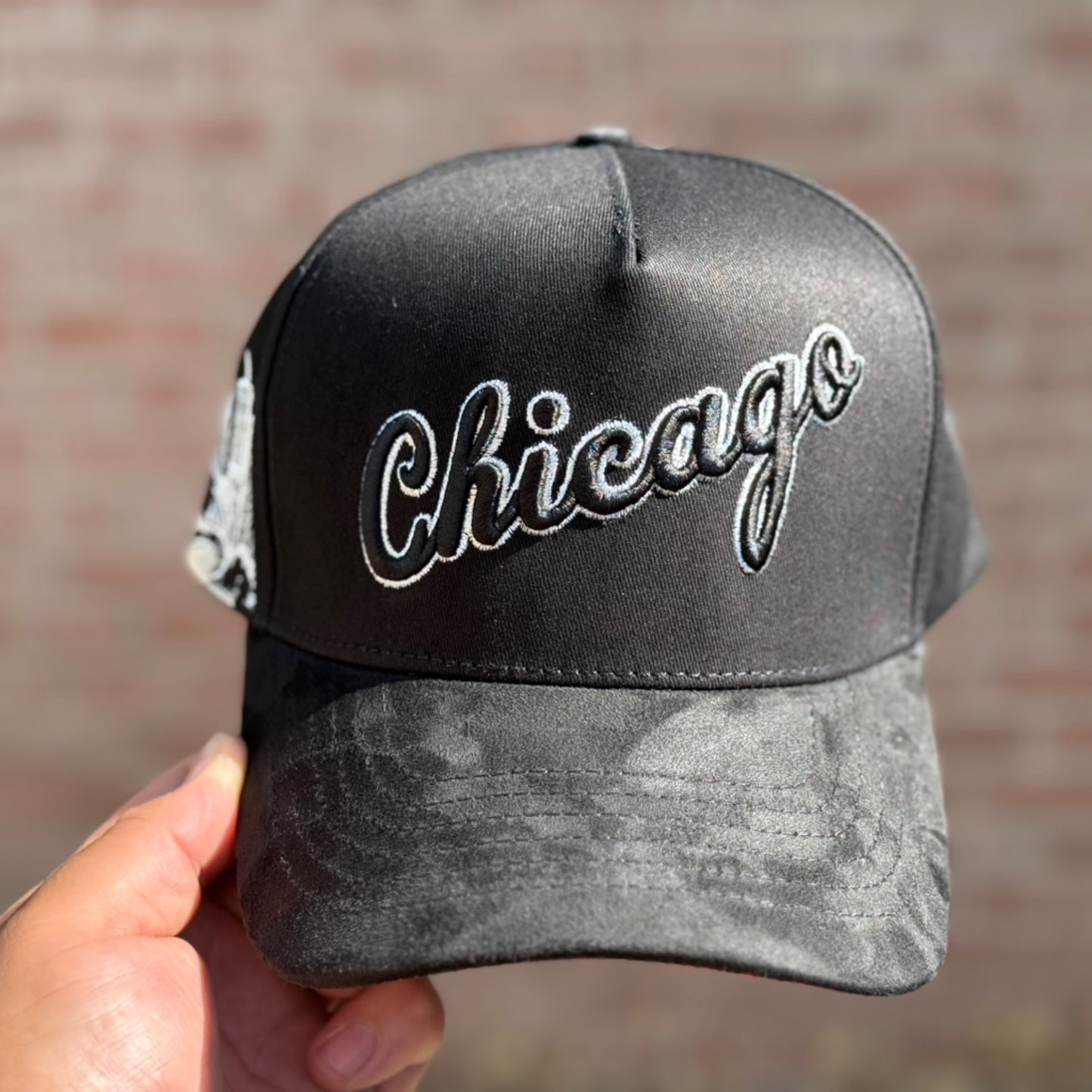 Black Chicago Red Brim